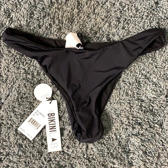 BRAND NEW BLACK BIKINI BOTTOMS - Picture 3 of 4